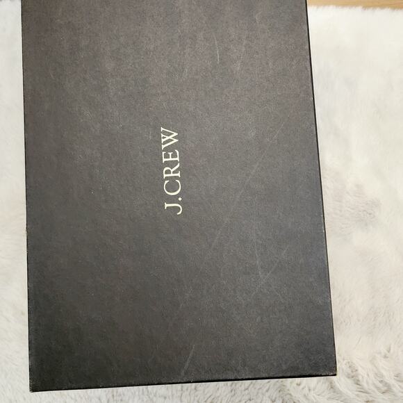 NEW J. Crew Black Rib Cuff Boots Italian Leather - Picture 9 of 9